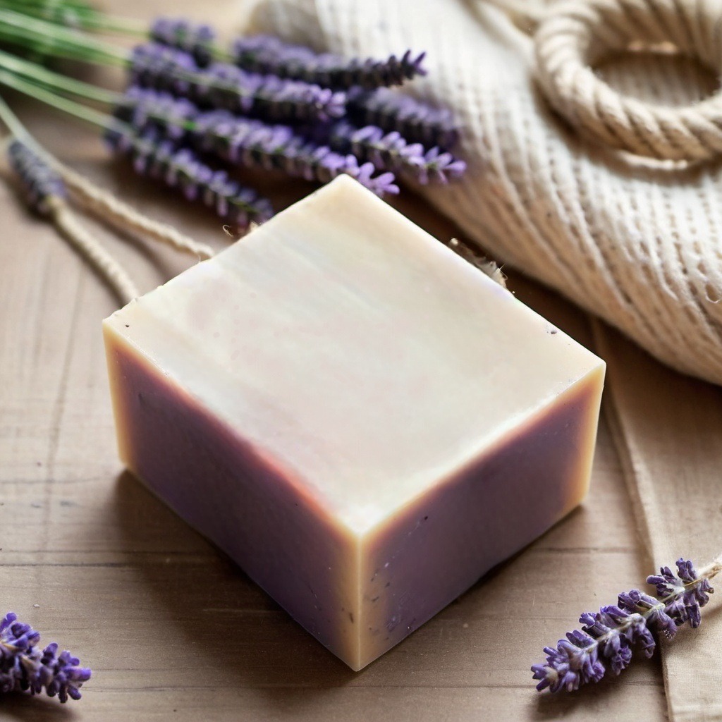 Ročno izdelana naravna mila na vrvi