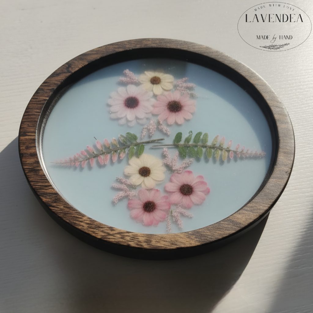 Lesen pladenj z epoksi smolo